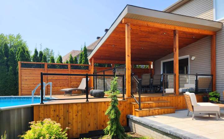 Construction de terrasse en bois Gatineau
