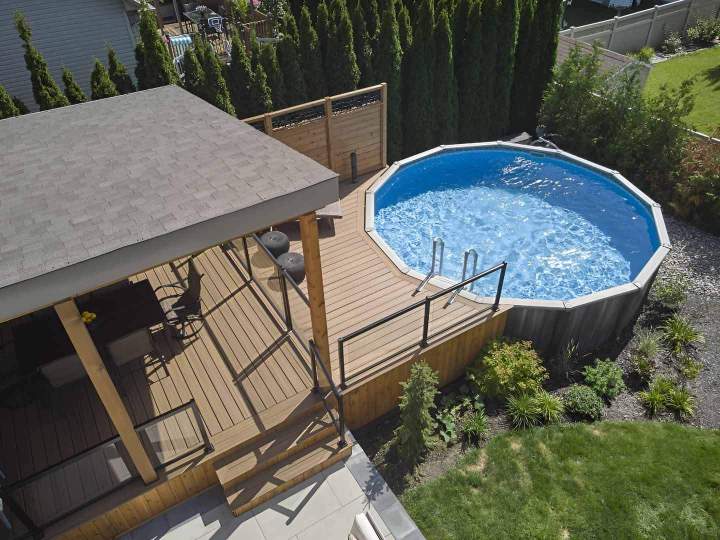 Aménagement de terrasse en bois Gatineau