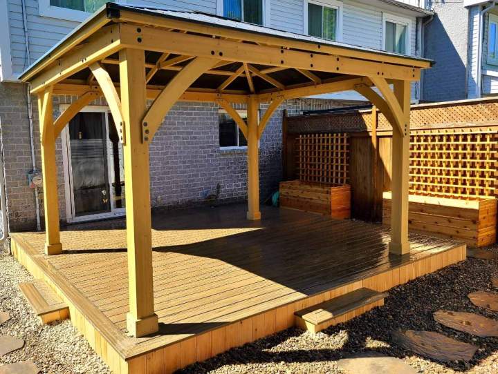 Installation de patio Gatineau