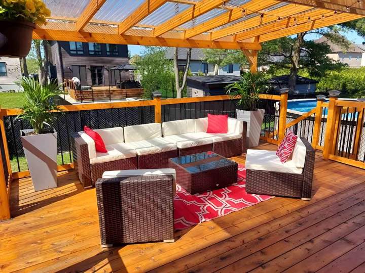 Construction de terrasse en bois Gatineau