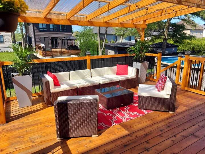 Installation de terrasse en bois Gatineau