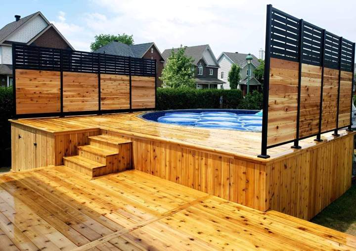 Installation de rampe de piscine Gatineau